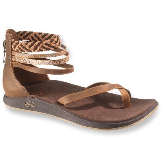 Chaco Shoes - Chaco Dawkins Strappy Ankle Leather Sandals
